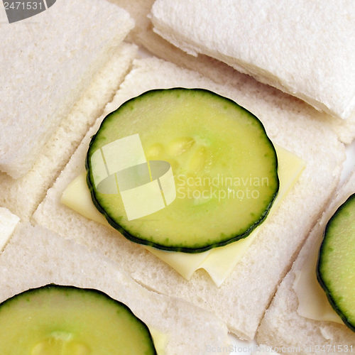 Image of Cucumber sandwich