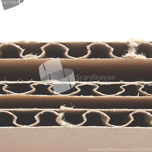 Image of Corrugated cardboard