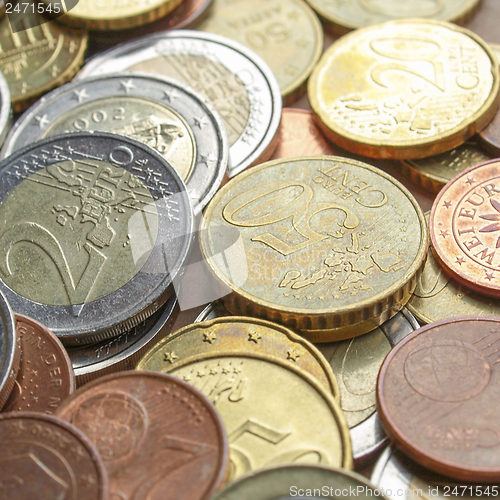 Image of Euro coins