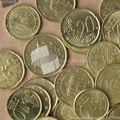 Image of Euro coins