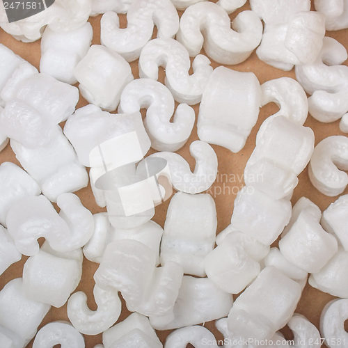 Image of Polystyrene beads background