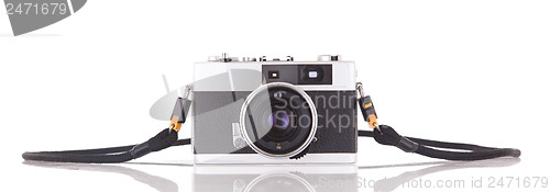 Image of Old vintage camera isolated