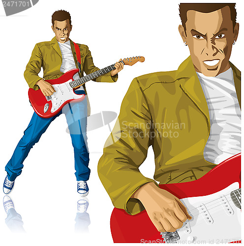 Image of Punk With The Guitar
