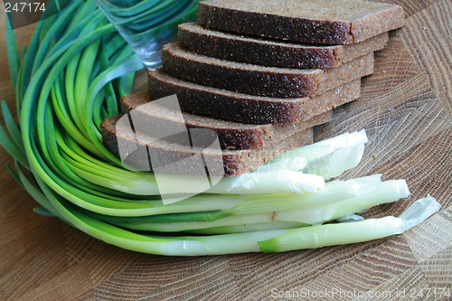 Image of Bread and onion