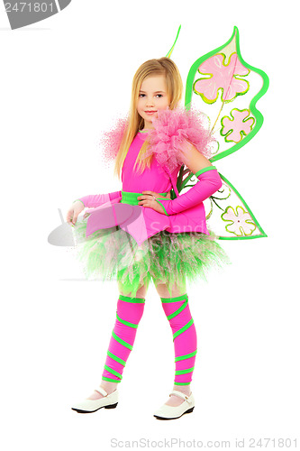 Image of Nice little blond girl