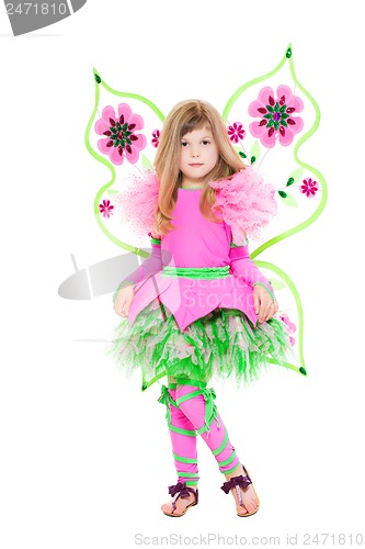 Image of Beautiful little blond girl