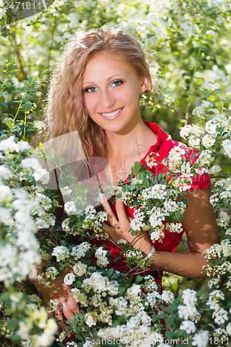 Image of Young smiling lady