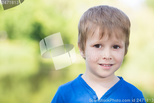 Image of Portrait of little boy