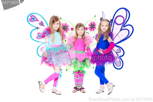 Image of Three beautiful little girls