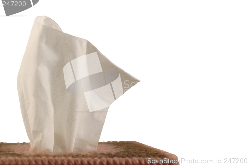 Image of Tissue Box - white background