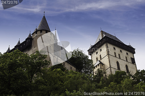 Image of Karlstejn Castle.