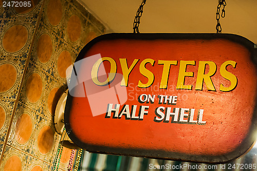 Image of Oysters on the half shell