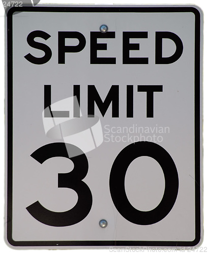 Image of Speed Limit 30