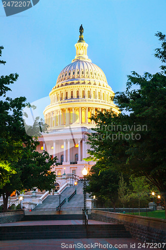 Image of United States Capitol building in Washington, DC