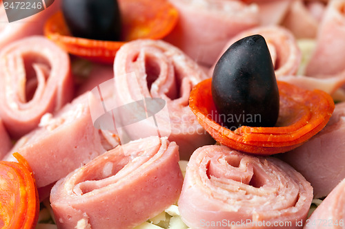 Image of Antipasto Salad Closeup