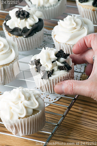 Image of Taking a Cupcake