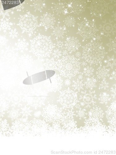 Image of Merry Christmas Greeting Card. EPS 10