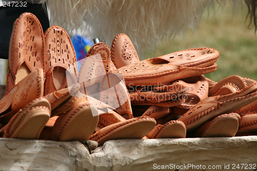 Image of leather shoes