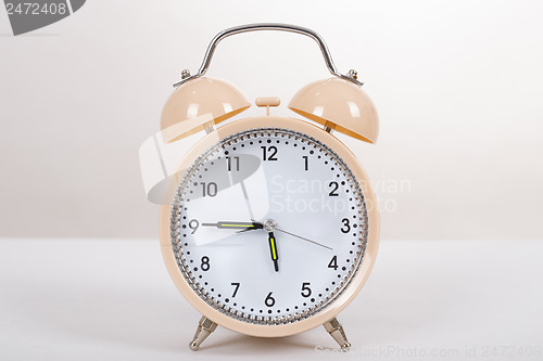 Image of Alarm clock on a table