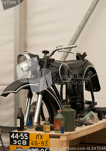 Image of Old motorbike