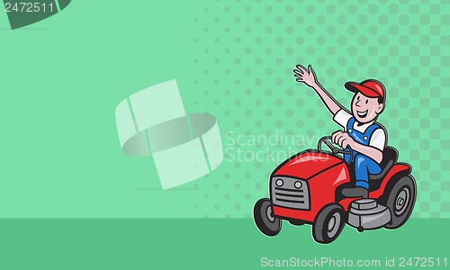 Image of Lawn Mowing Landscaper Gardener