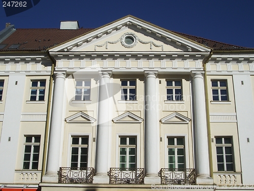 Image of Balconied building