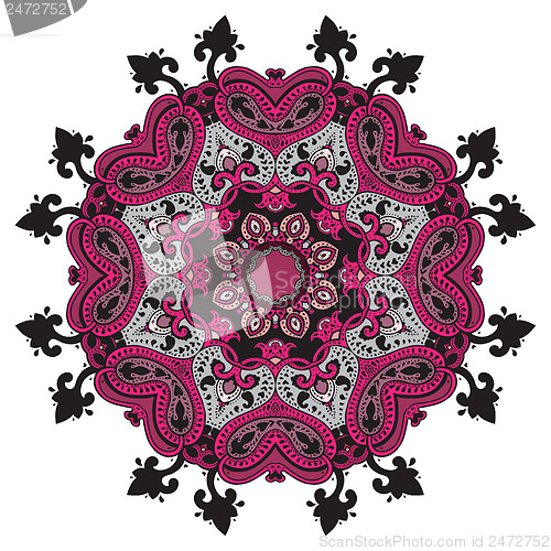 Image of Mandala, decorative pattern.