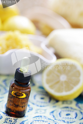 Image of lemon bath salt