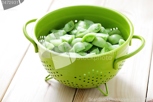 Image of green tomatoes