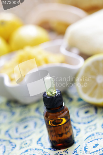 Image of lemon bath salt