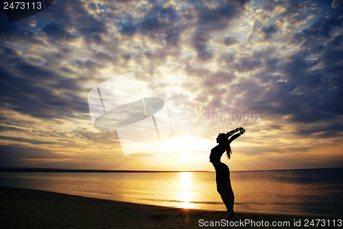 Image of Meditation at the sea