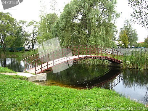 Image of The nice bridge across river