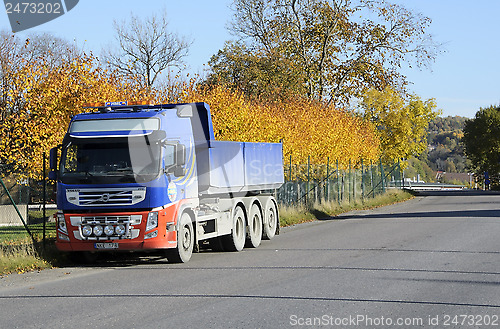 Image of Truck on the road