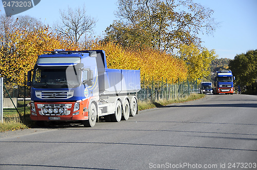 Image of Truck on the road