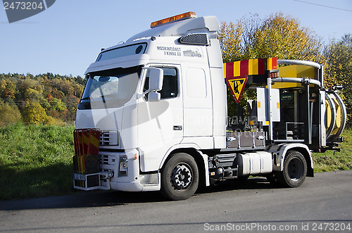 Image of truck for workin