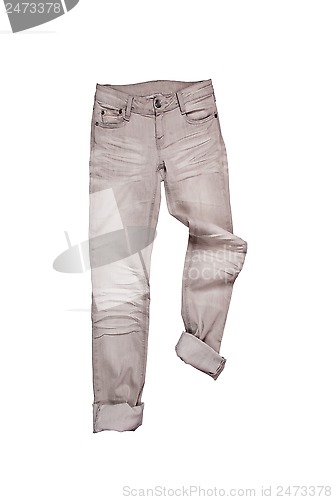 Image of grey jeans 