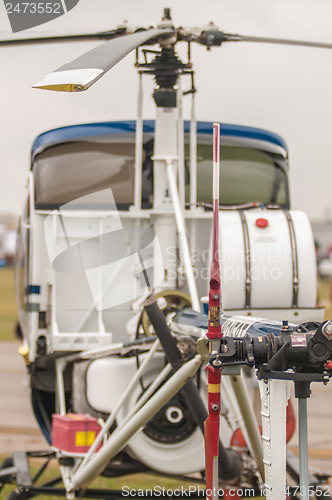 Image of helicopter at the airshow