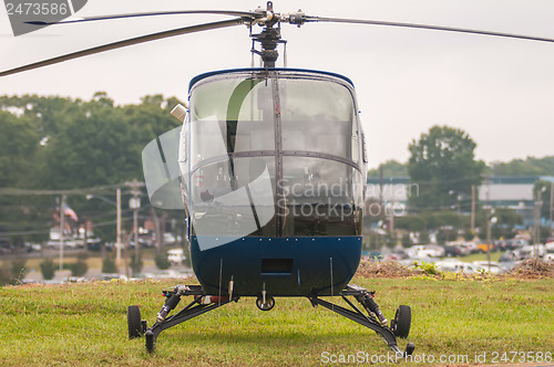 Image of helicopter at the airshow