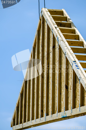 Image of construction crane at a job site