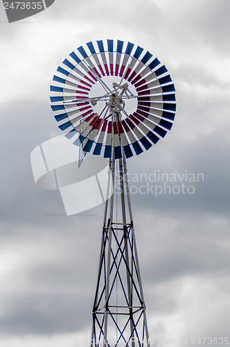 Image of old classic windmill vane