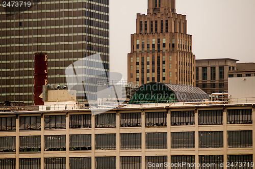 Image of winston salem skyline