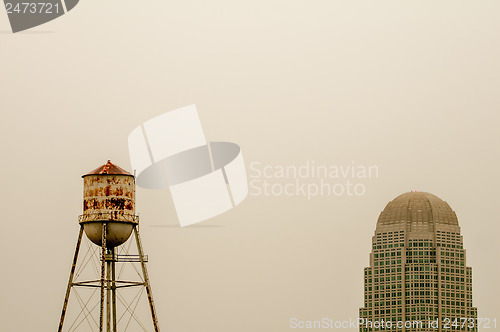 Image of winston salem skyline