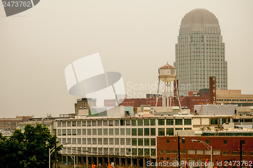 Image of winston salem skyline