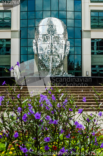 Image of Metalmorphosis Mirror Fountain by, David ?erný