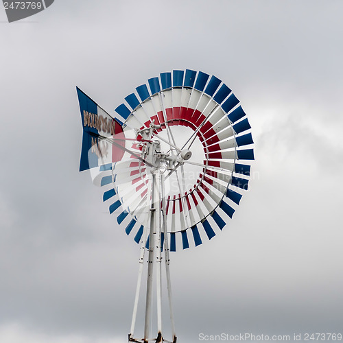 Image of old classic windmill vane