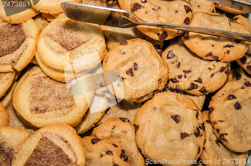 Image of chocolate chip cookies and sneaker doodle cookies