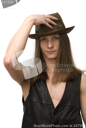 Image of Man with hat