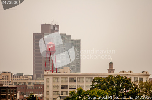 Image of winston salem skyline