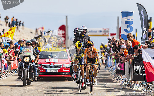 Image of Climbing Mont Ventoux