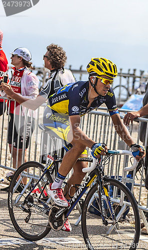 Image of The Cylist Alberto Contador